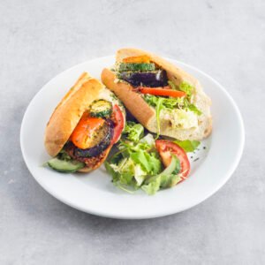 Broodjes Hummus Gegrilde Groenten - Sharon's Catering