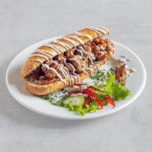 Broodje Chilli Chicken Truffelsaus - Sharon's Catering